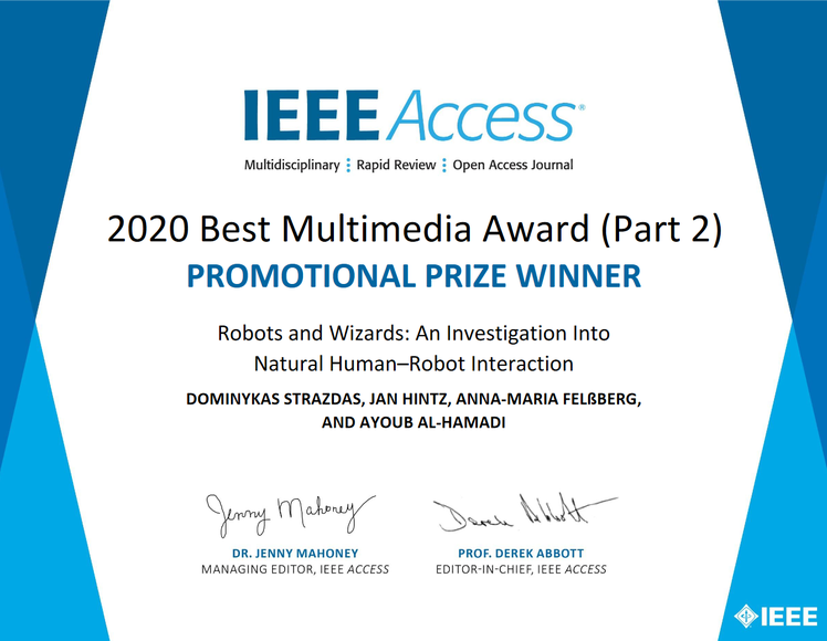 2020 IEEE Access Best Multimedia Award